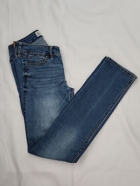 Hollister Women's Blue Stretch Skinny Jeans